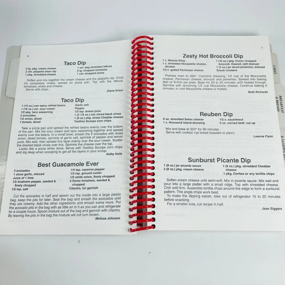 Miller Park Minne Lusa Neighborhood Association Cookbook Omaha Nebraska Spiral